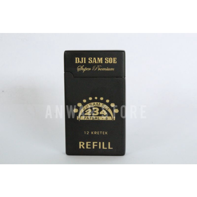 Korek Api Bara Brand Rokok DJI SAM SOE REFILL Black