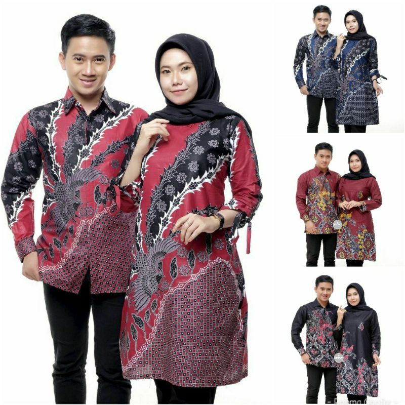 Maura Couple - Sania Ruffle Batik Couple ori Ndoro jowi DNT Garansi Termurah Shopee - Couple Zipper