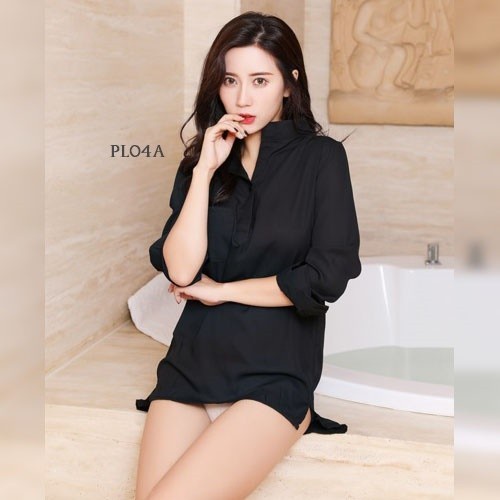 Baju Tidur - Kemeja Tidur Baju Seksi Wanita Sexy Lingerie Sleepwear Nightgown Pl04A
