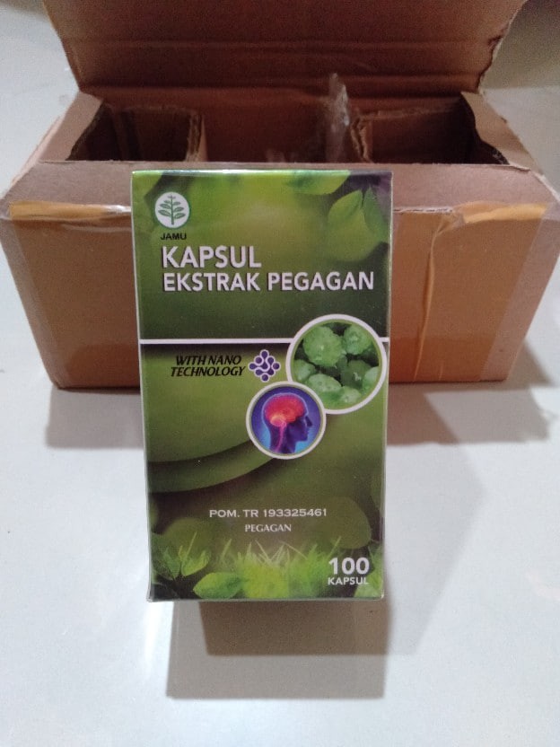 Obat Herbal Ekstrak Daun Pegagan Kapsul Ektrak Pegagan Asli 100% Garansi Original