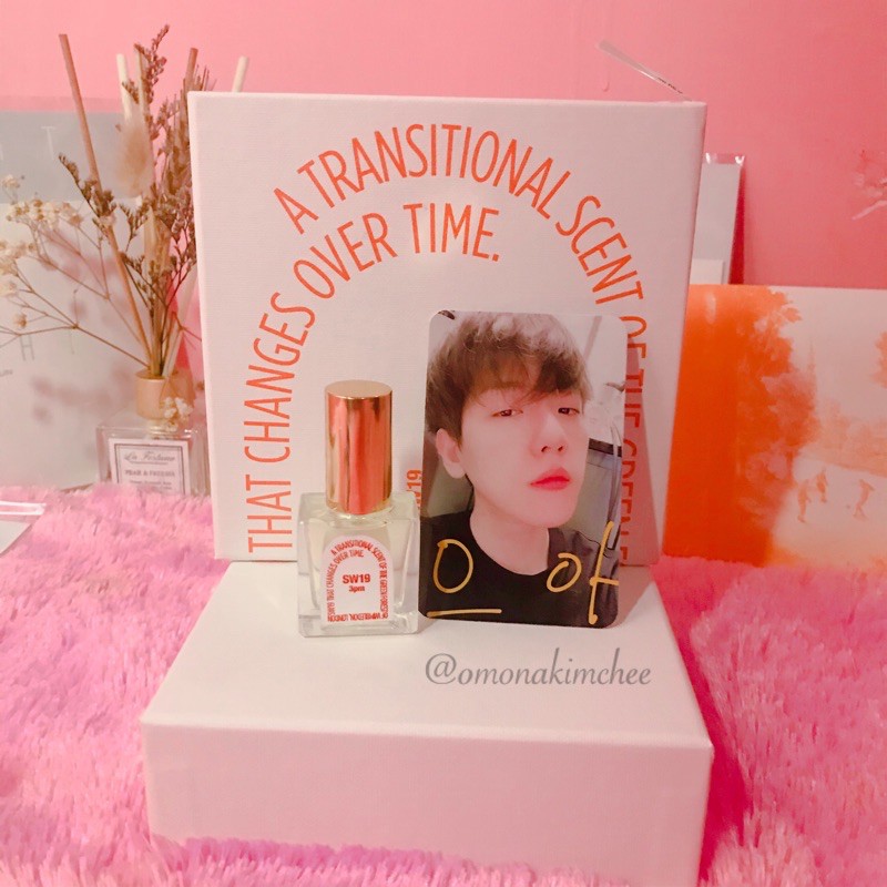 READY BAEKHYUN RED VELVET JOY PARFUM SHARE IN JAR SW19 3PM EDP