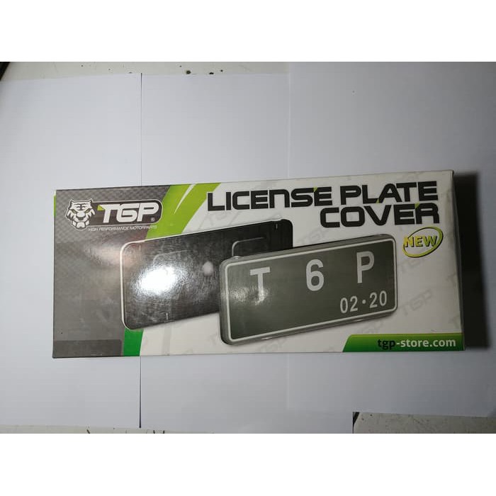 Dudukan / Cover Plat Nomor Motor TGP Cembung