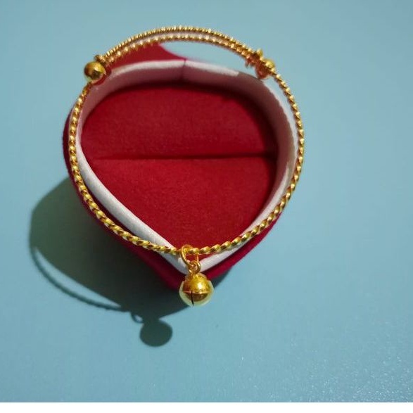 Gelang emas Gelang anak perhiasan emas muda 2gram