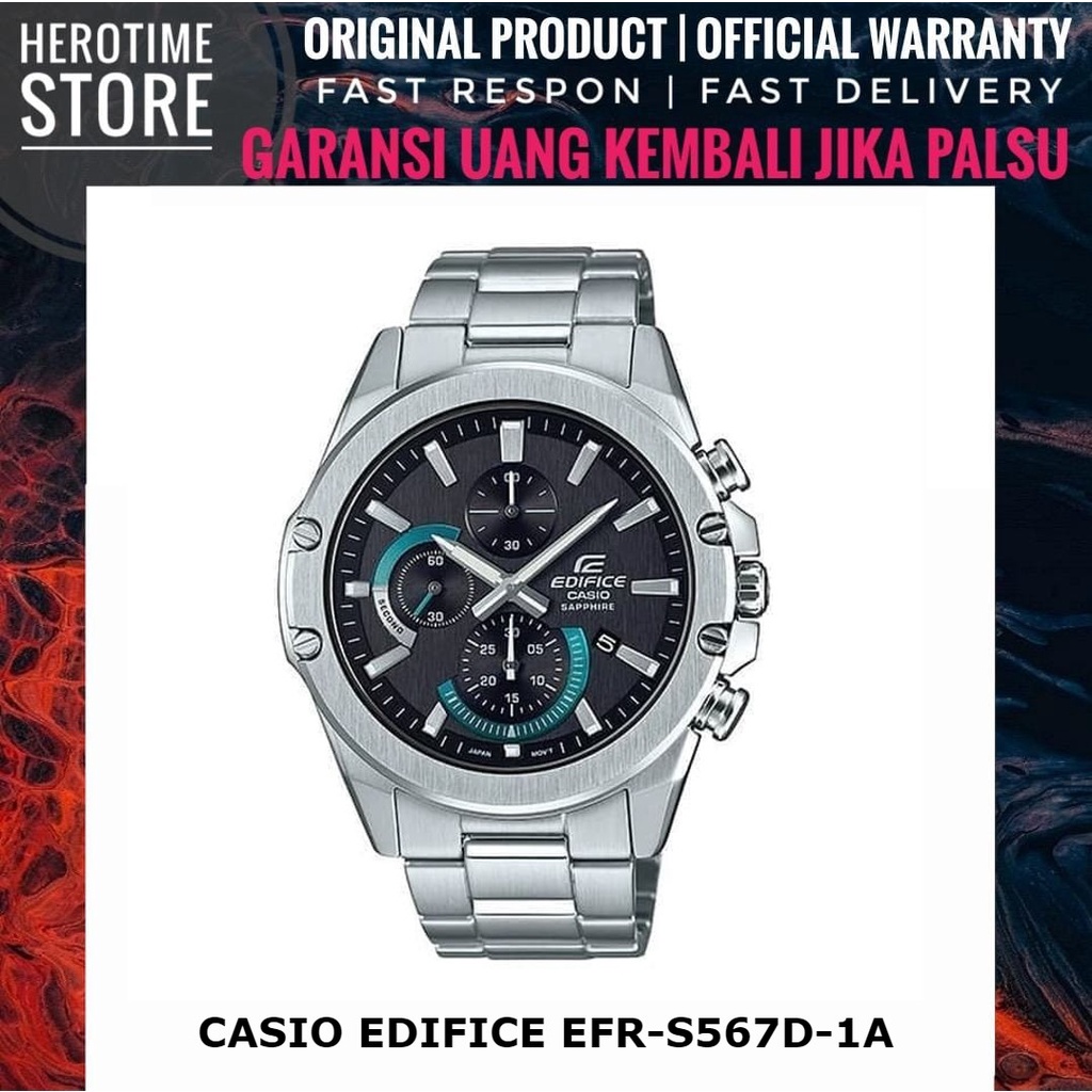 CASIO EDIFICE EFR-S567D-1A Garansi Resmi ORIGINAL