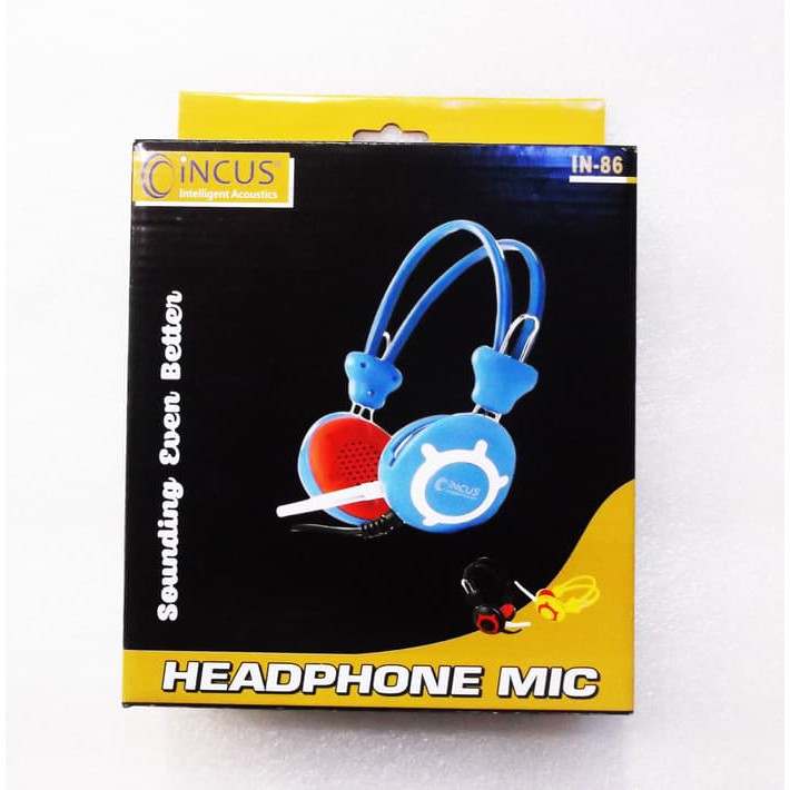 HEAD SET GAMING INCUS IN86