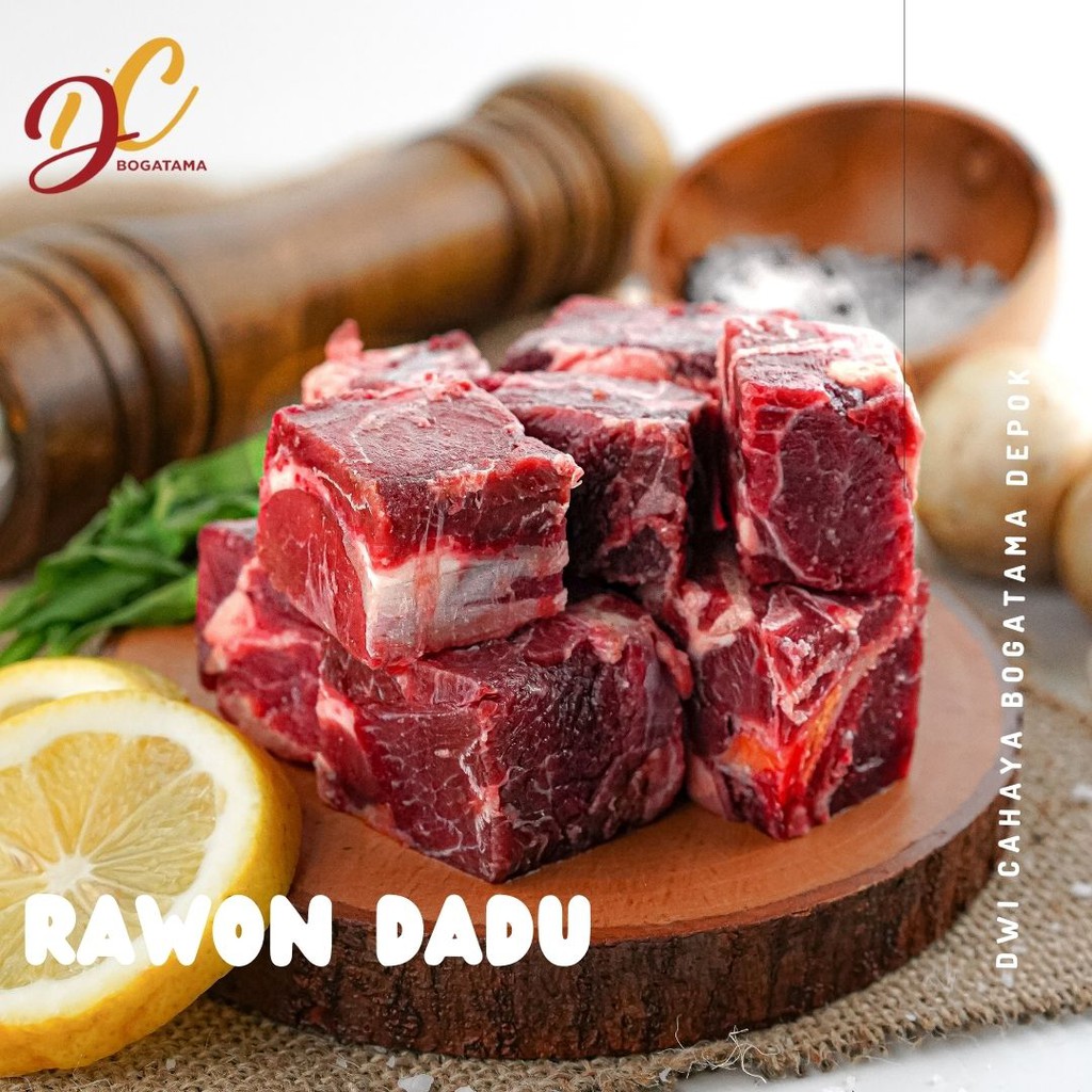 

Daging Sapi Potong Dadu Semur Rawon 500gr