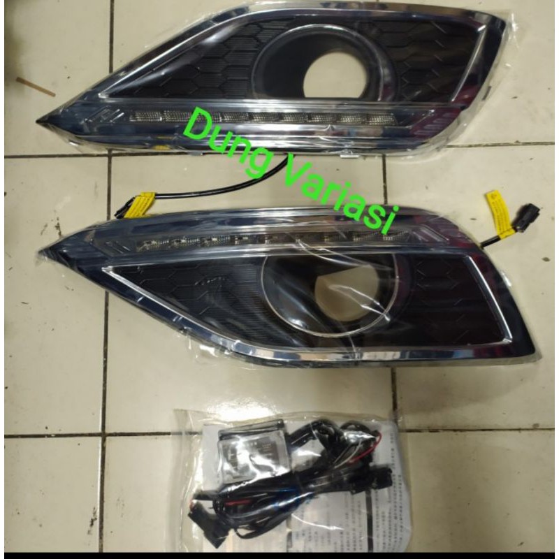 lampu LED DRL Honda grand CRV 2012-2015