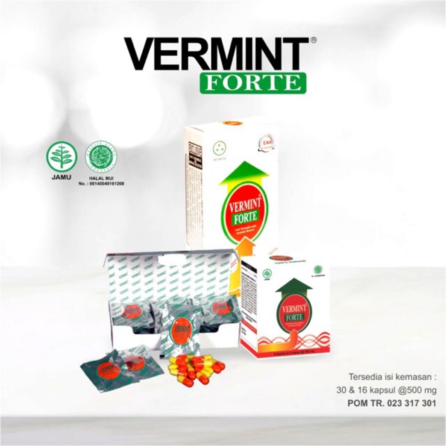 Vermint Forte 500 mg 30 kapsul