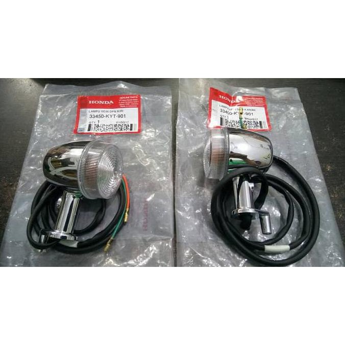 LAMPU SEN DEPAN SET SCOOPY KARBU