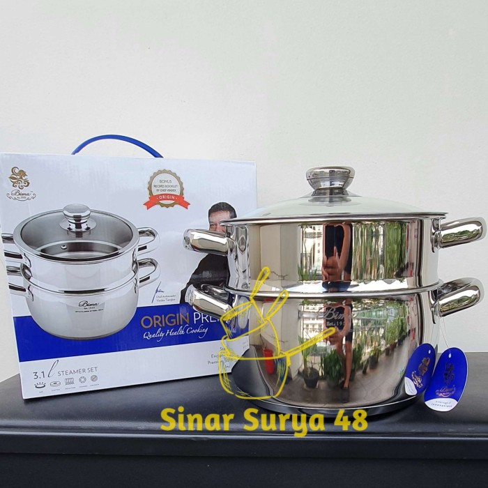 REALPICT BIMA ORIGIN PREMIERE PANCI STEAMER SUSUN SET