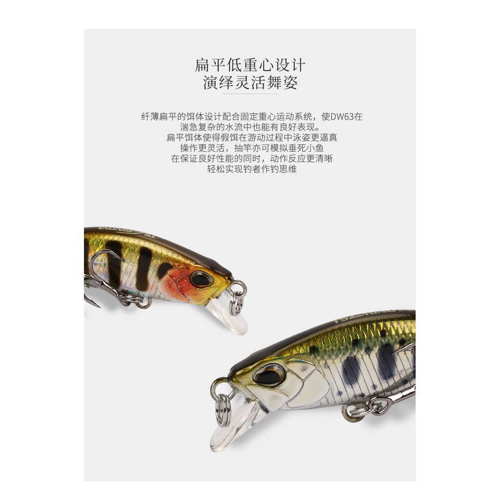 SYFishing 1Pcs 50mm 5g Umpan Pancing Buatan Bentuk Ikan Kecil Mata 3d Bahan Keras Ukuran Sinking Fishing Lure