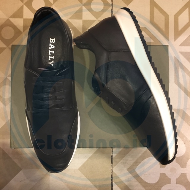 SEPATU SNEAKERS BALLY - BLACK