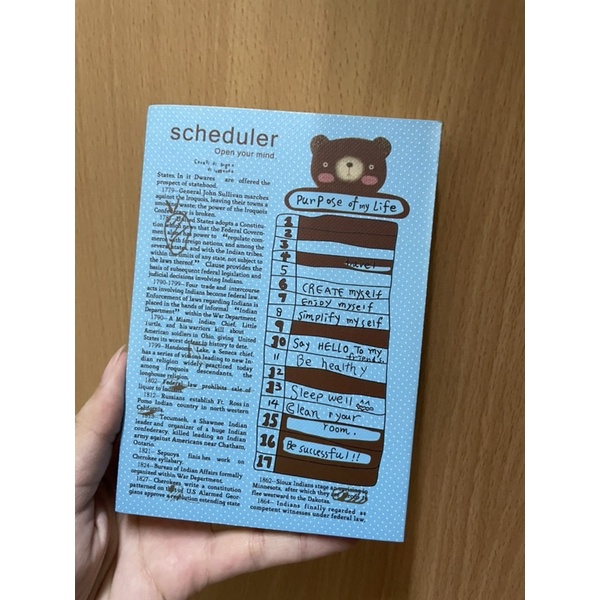 

Fancy Notebook Buku Tulis Monthly Yearly Daily Planner