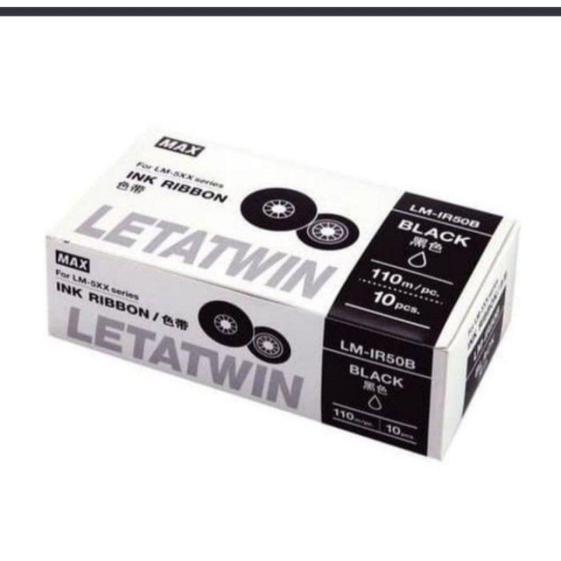 

ink ribon letartwin max ir50b