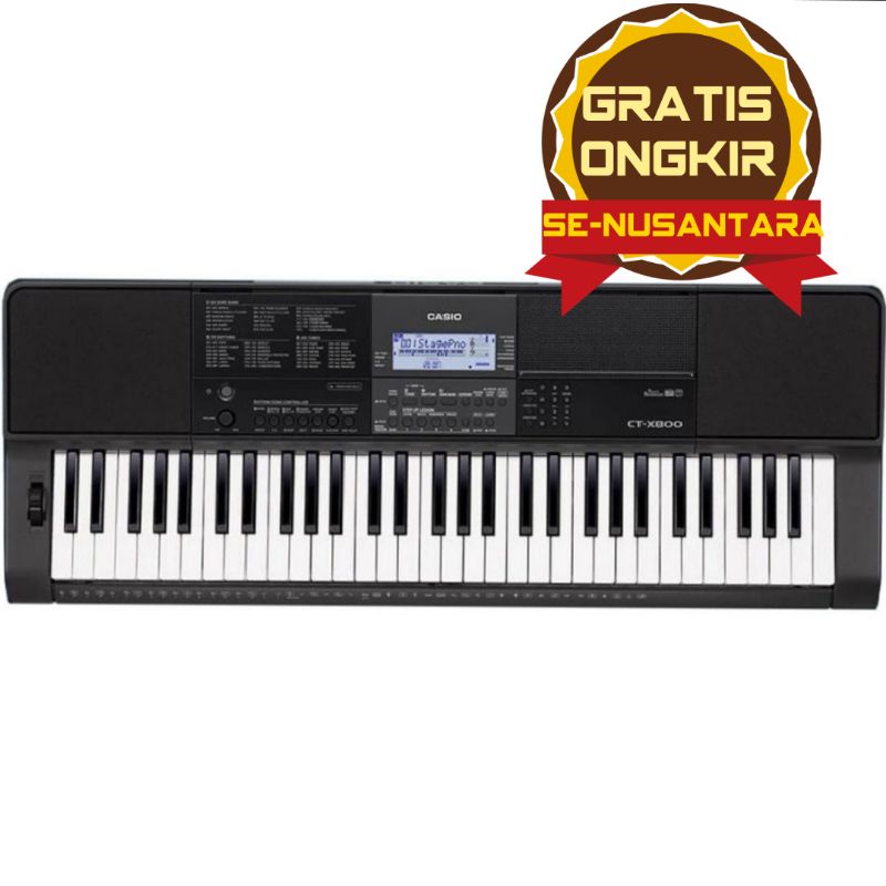 Keyboard Casio CTX-800 Original ct-x800 ctx 800 ctx800 Garansi Casio 1 tahun
