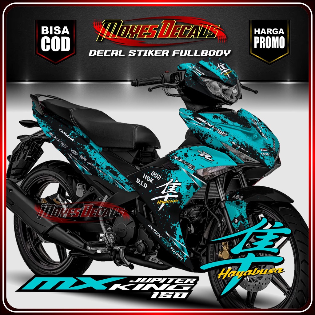 stiker decal new mx king 150 2020 decal mx king 150 new Fullbody dekal sticker motor yamaha mx king 