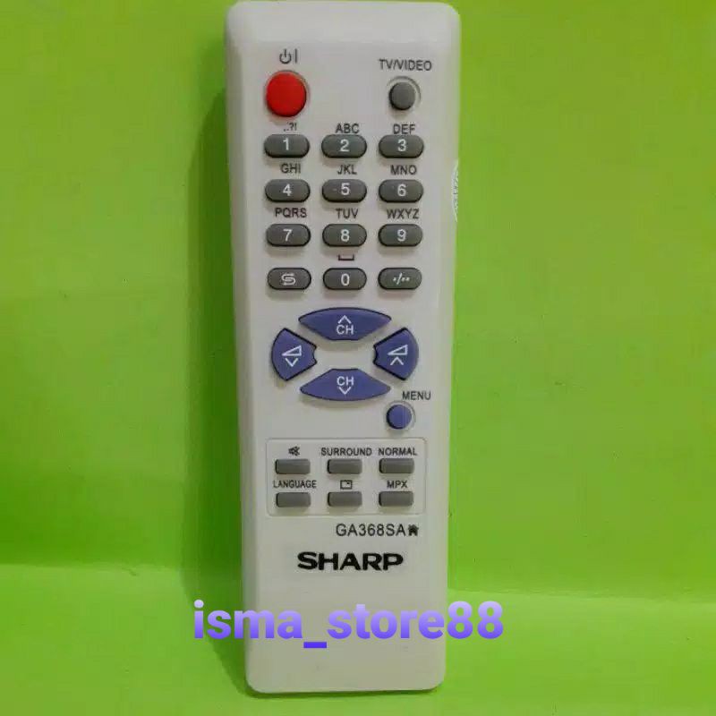 REMOT TV SHARP TABUNG SLIM FLAT WONDER