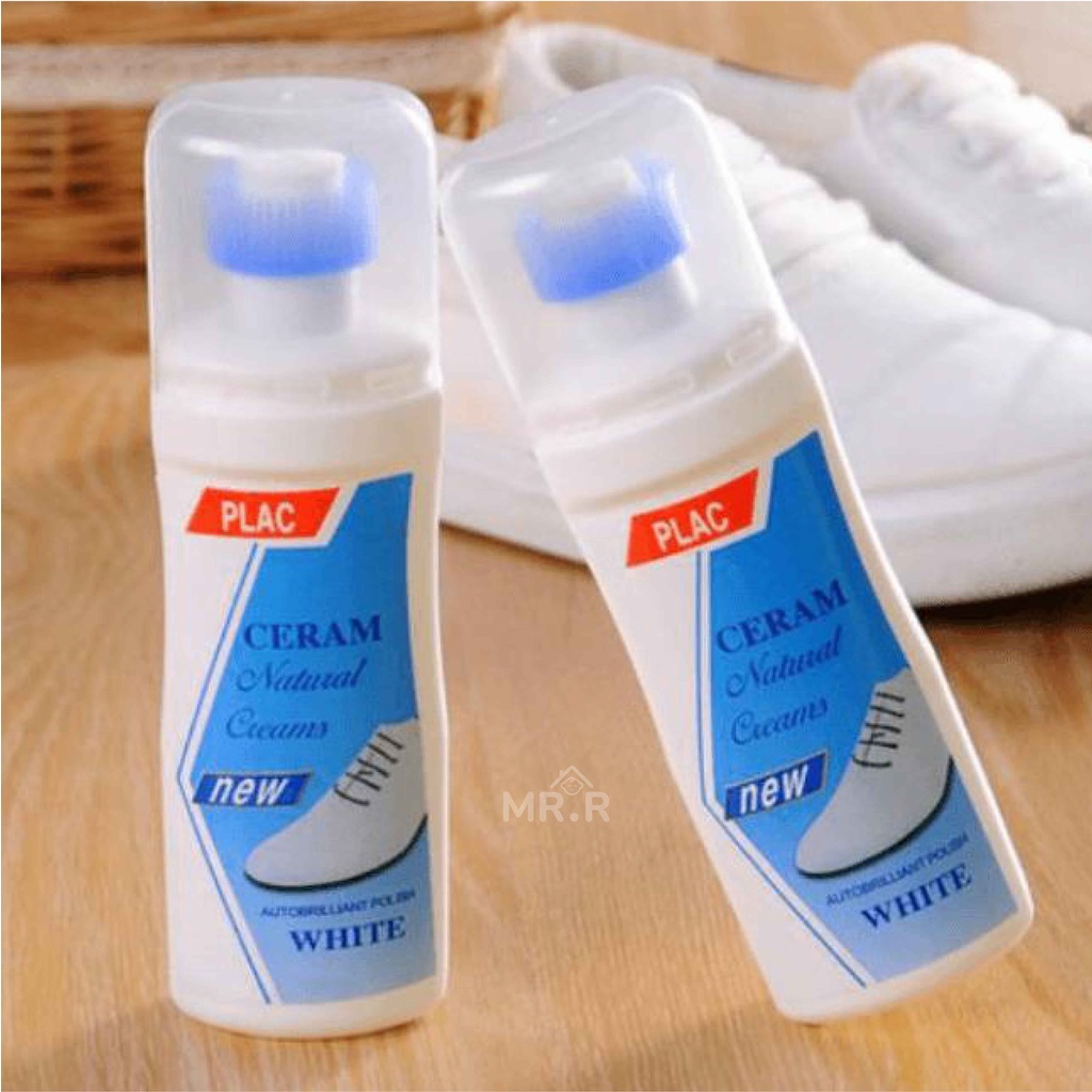 Pembersih Sepatu Putih Penghilang Noda Pemutih Sepatu White Perawatan Sepatu Tas Bag Shoes Cleaner