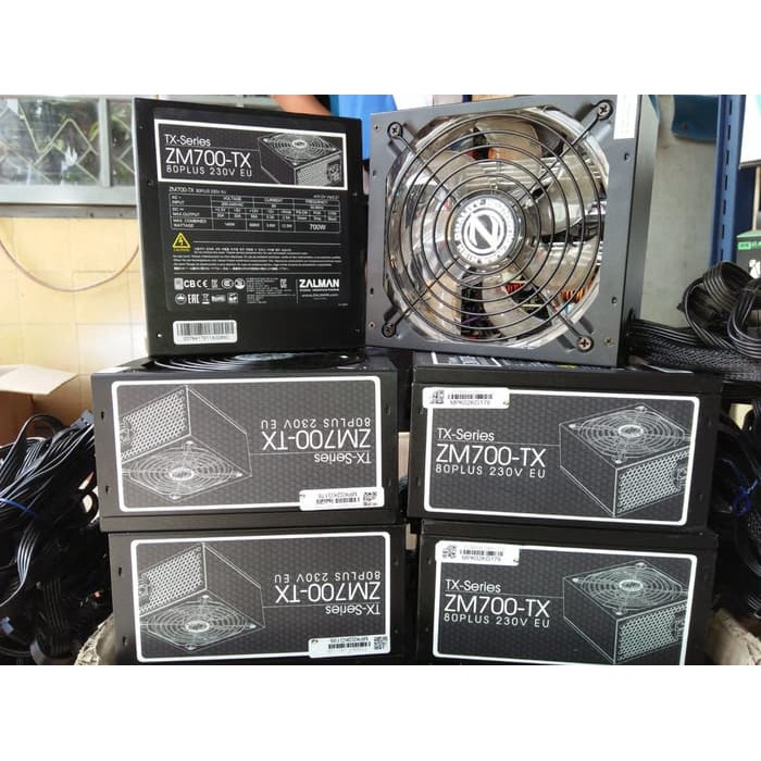 PSU Power Supply GAMING ZALMAN 700 Watt 80 plus