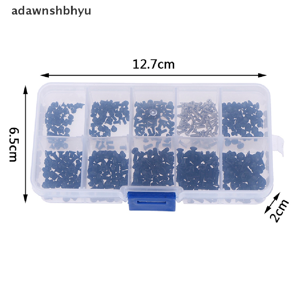 Sekrup set Komputer laptop adawnshbhyu 500pcs universal screw m2 m2.3 m3