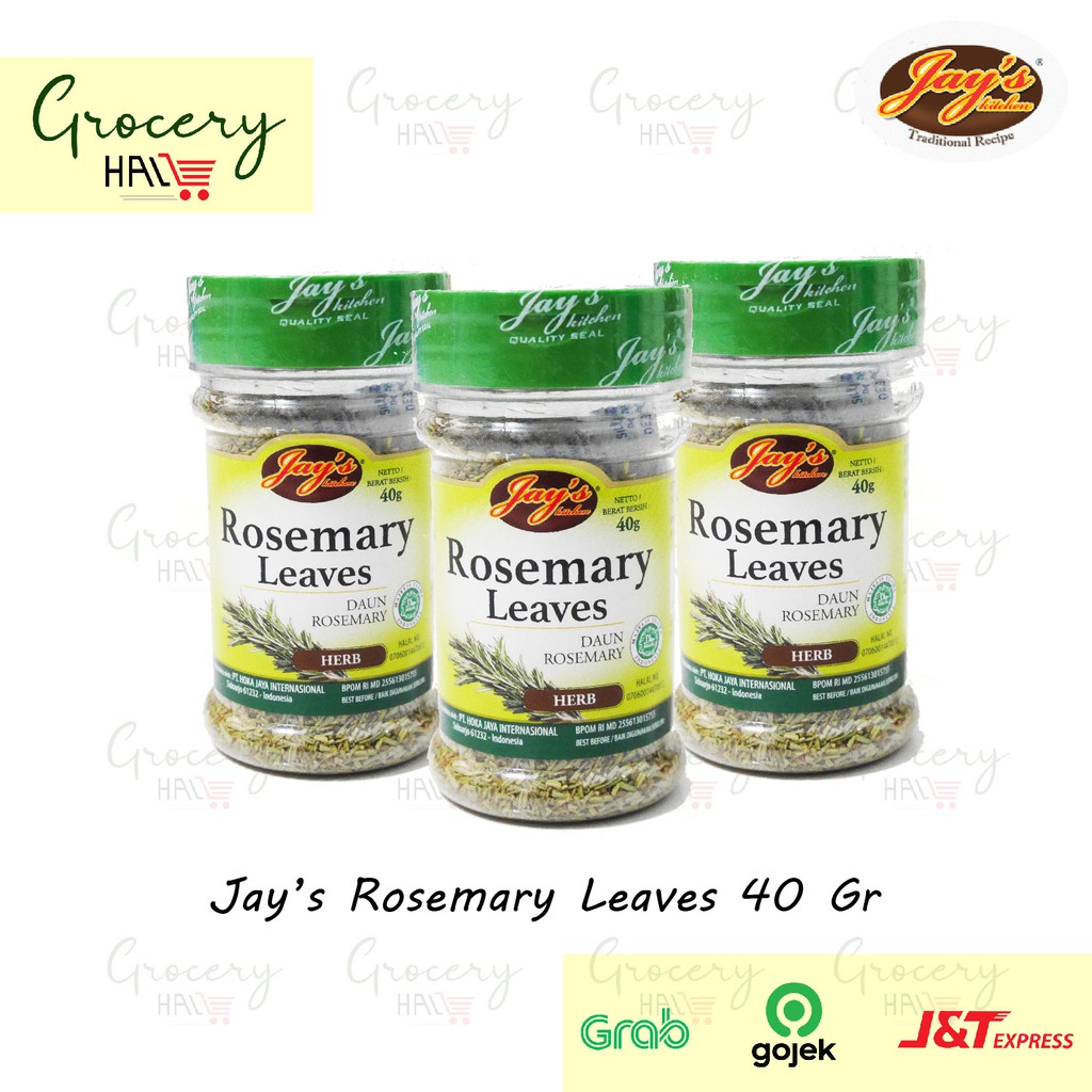 

JAY'S KITCHEN ROSEMARY LEAVES 40 GRAM ( DAUN ROSEMARY JAYS KITCHEN )