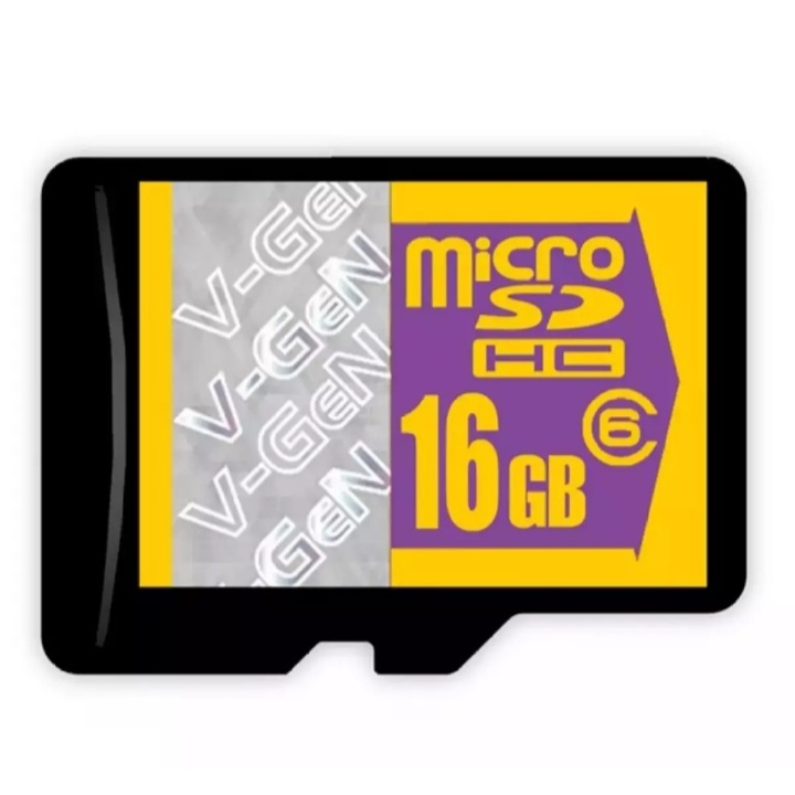 Memory Card MMC Micro SD Micro SDHC ORIGINAL V-GEN 16GB Class 6 Series Memory Card HP ORIGINAL V-GEN Speed Up To 48MB/s