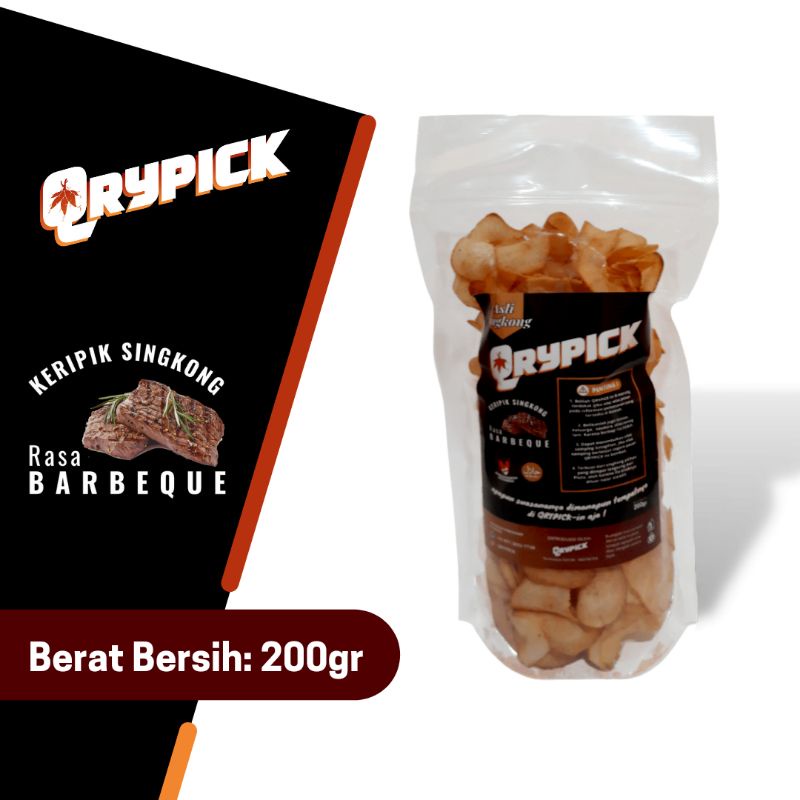 

Qrypick - Keripik Singkong Rasa Barbeque