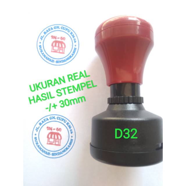 

buat stempel otomatis warna flash cepat nama sekolah organisasi perusahaan LSM proposal bulat D32