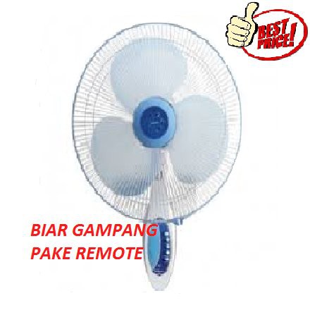 Terbaru       KIPAS ANGIN DINDING REMOT MIYAKO   Murah
