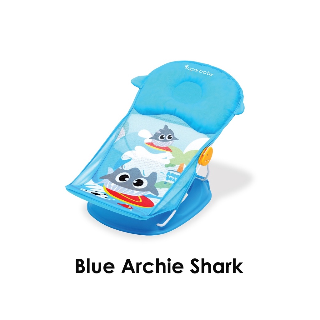 Sugar Baby Premium Baby Bather-Blue Archie Shark