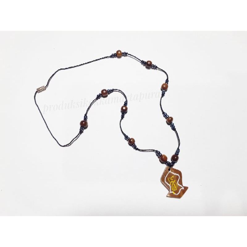 Kalung kaukah kaokah manik terompah rajah