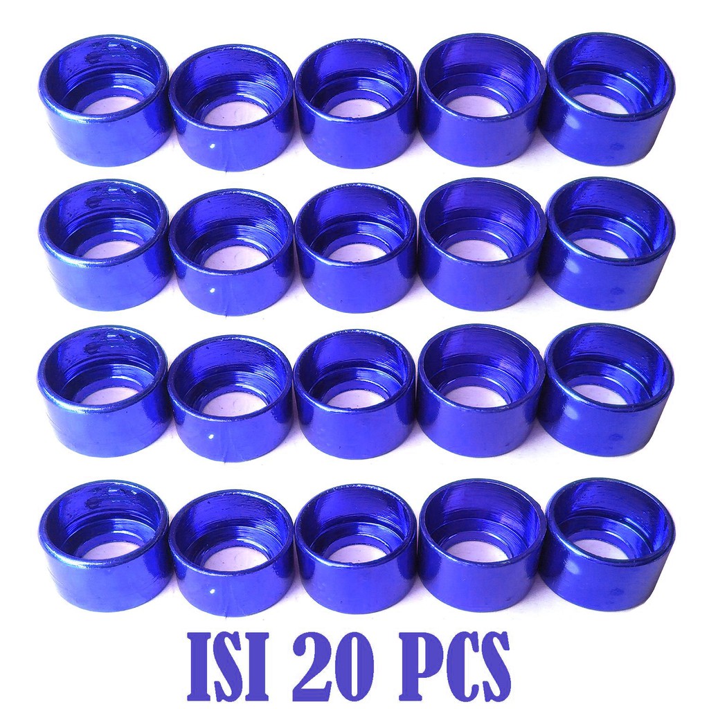 Monel Ring Variasi Aksesoris Motor Bahan Aluminium / CNC