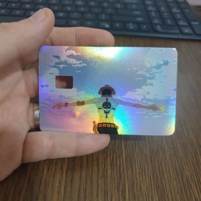 

Sticker Skin ATM Hologram CH0028 - One Piece - ACE