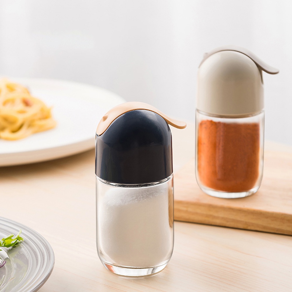 Toples Bumbu Desktop Portabel &quot;Burung Kecil&quot; yang dirancang sendiri | Botol Penyimpanan Rumah Tangga Dapur