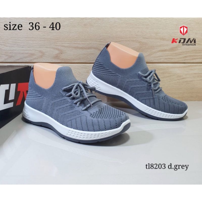 SEPATU SPORT SNEAKERS RAJUT IMPORT ORI KDM | SEPATU OLAHRAGA JOGGING SENAM