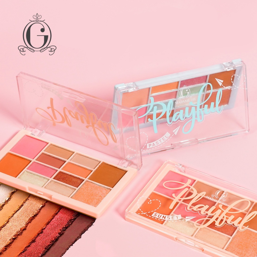 ⭐️ Beauty Expert ⭐️ Madame Gie Madame Take 5 Eyeshadow - Madame Gie Madame Playful Eyeshadow - MakeUp