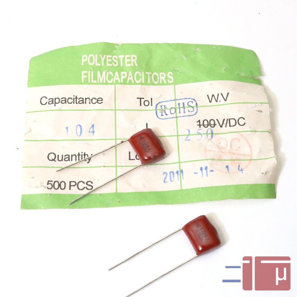 Milar 104 100nf 250V