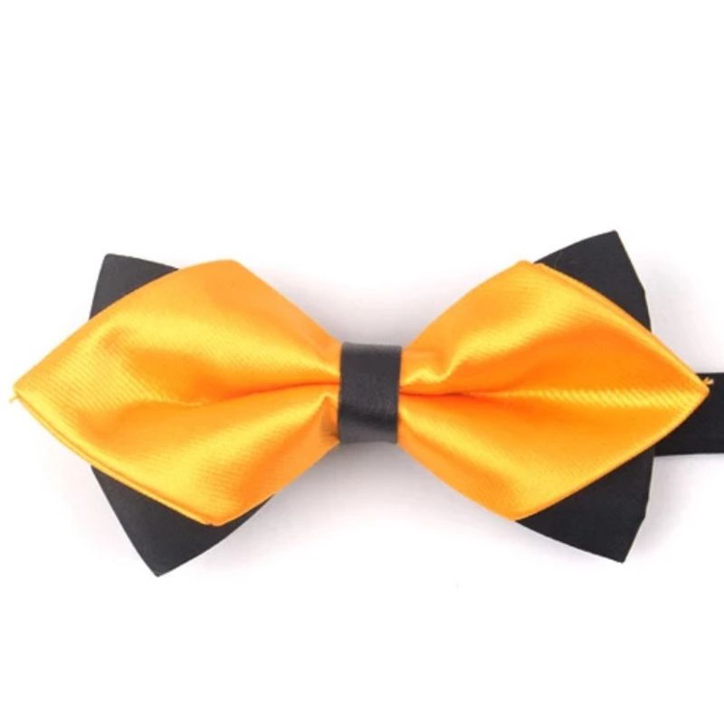 Dasi Kupu Tuxedo Gold Formal Dewasa