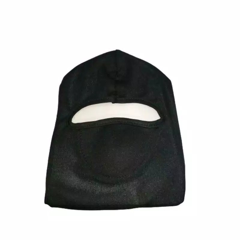 MASKER NINJA COWOK (HITAM POLOS)