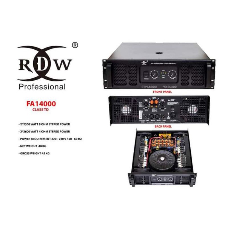 Power RDW FA14 FA14pro oryginal