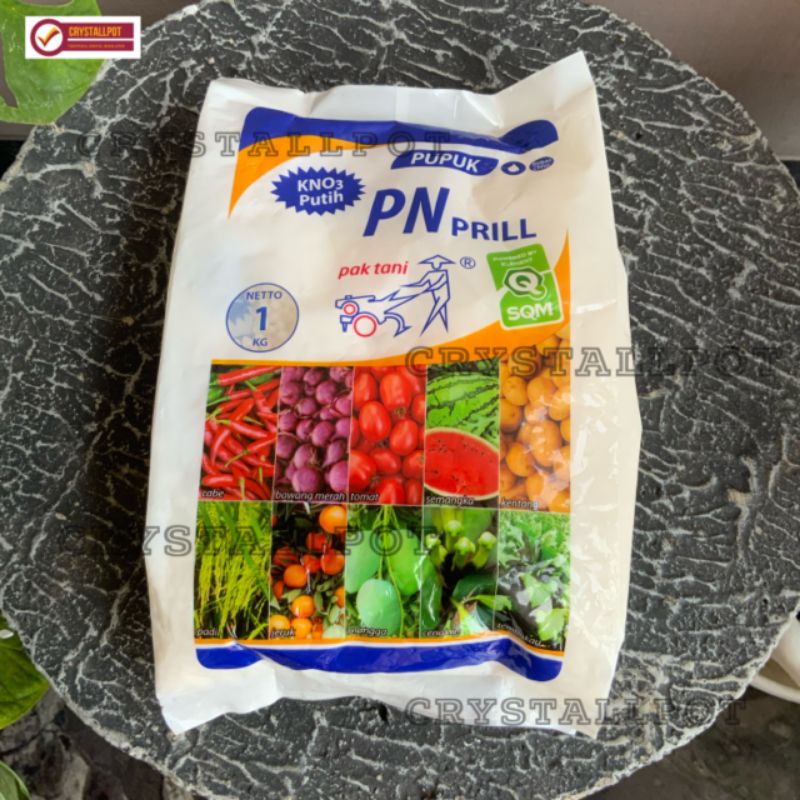 PUPUK KNO3 PUTIH PN PRILL PAK TANI 1 KG - KNO3 PUTIH PN PRILL