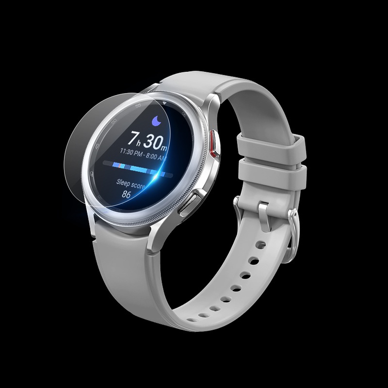 Film Pelindung Layar Tempered Glass Untuk Samsung Galaxy Watch 4 40 / 44mm Classic 42 / 46mm