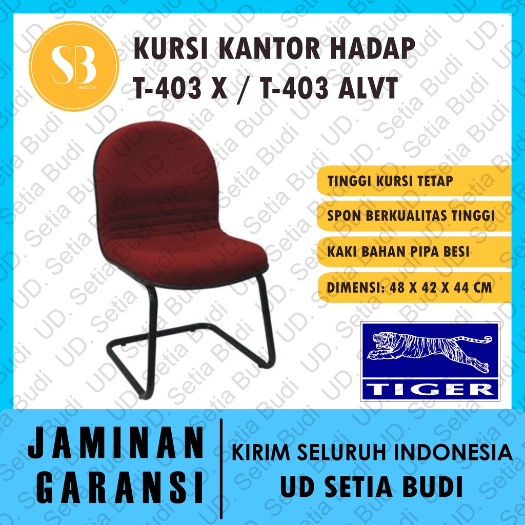 Kursi Kantor Hadap Staff Tiger T-403 X / T-403 ALVT
