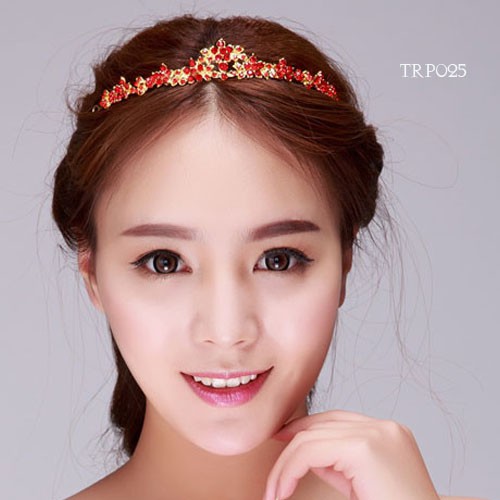 [BISA COD] TIARA WEDDING AKSESORIS RAMBUT HEADPIECE PENGANTIN BUNGA TRP025