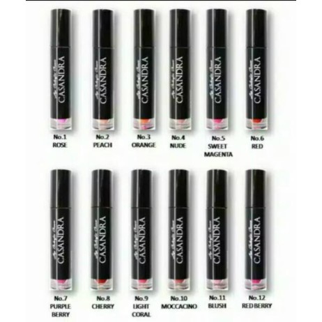 CASANDRA LIPCREAM COLORFIX | LIPCREAM MATTE
