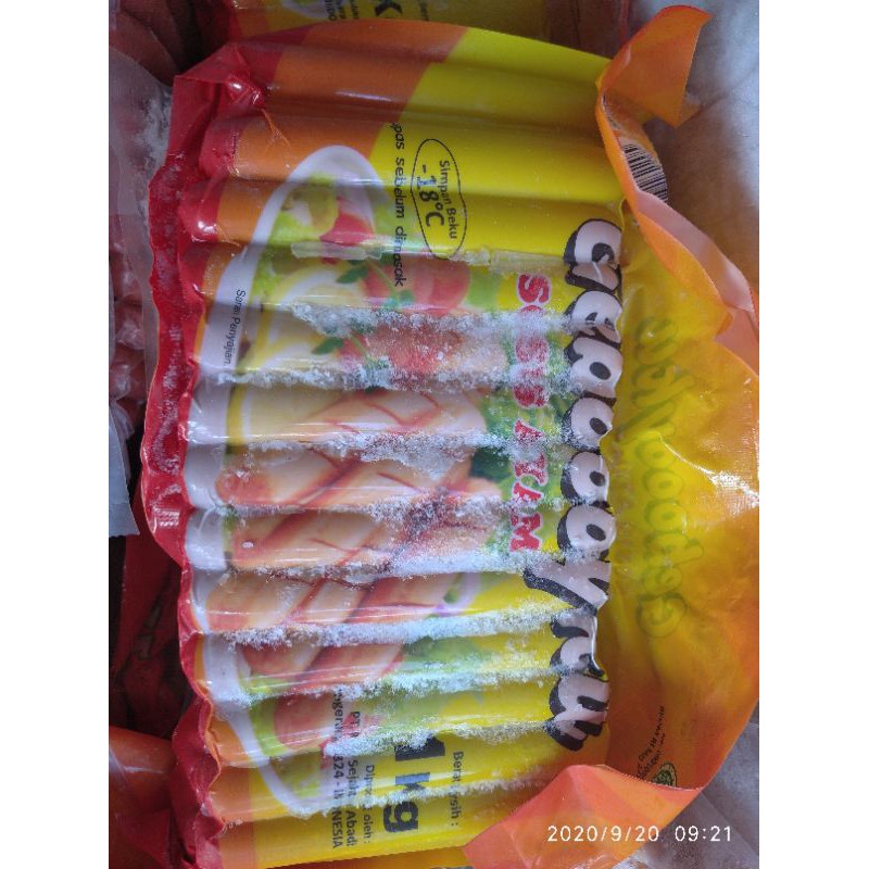 

sosis ayam geboooy 1 kg