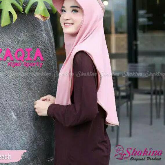 Top Grade BERGO SPORTY TOPI ZAQIA ORI SHAKINA/HIJAB INSTANT/JILBAB SPORTY/JILBAB MURAH ۵