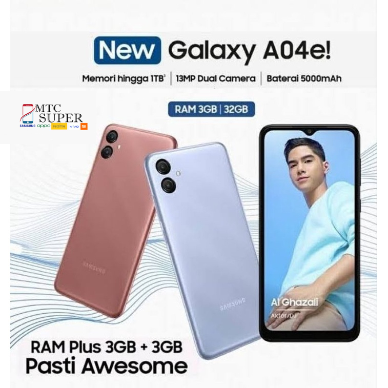 SAMSUNG A04E 3/32 | 3/64 GARANSI RESMI