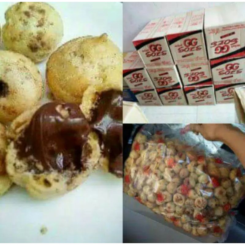 Soes GG soes coklat lumer kemasan 1kg