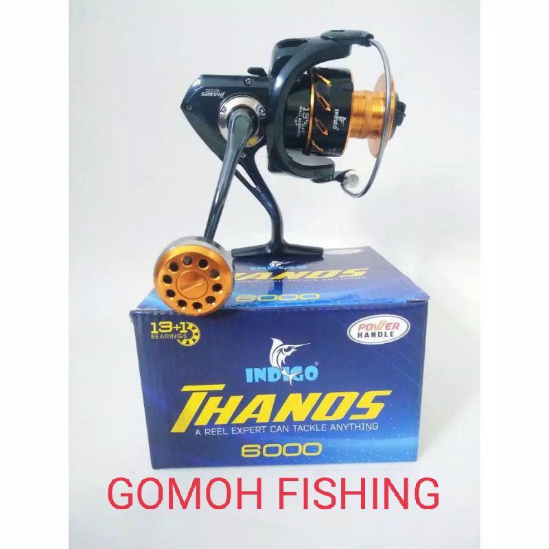 REEL INDIGO THANOS 2000 & 6000 POWER HANDLE ( 12+1BB )